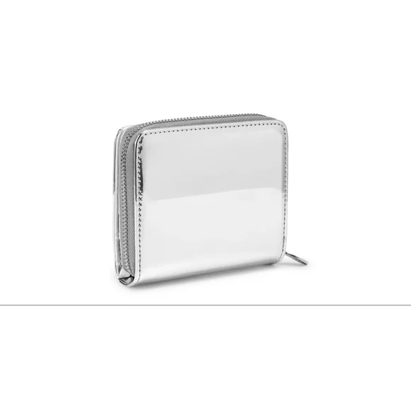Women's Von Dutch Metallic Silver Wallet - Picture 4 of 6